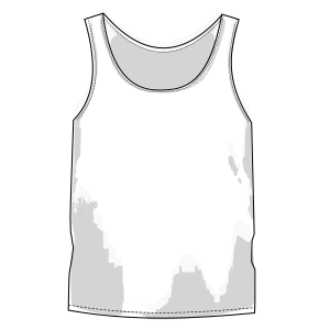 Fashion sewing patterns for MEN T-Shirts Gymnastics vest 9572